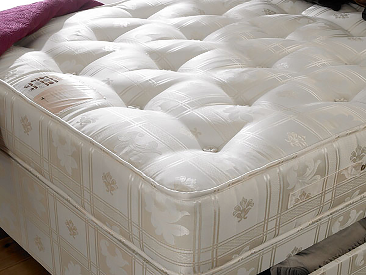 1000 pocket sprung pillow top mattress